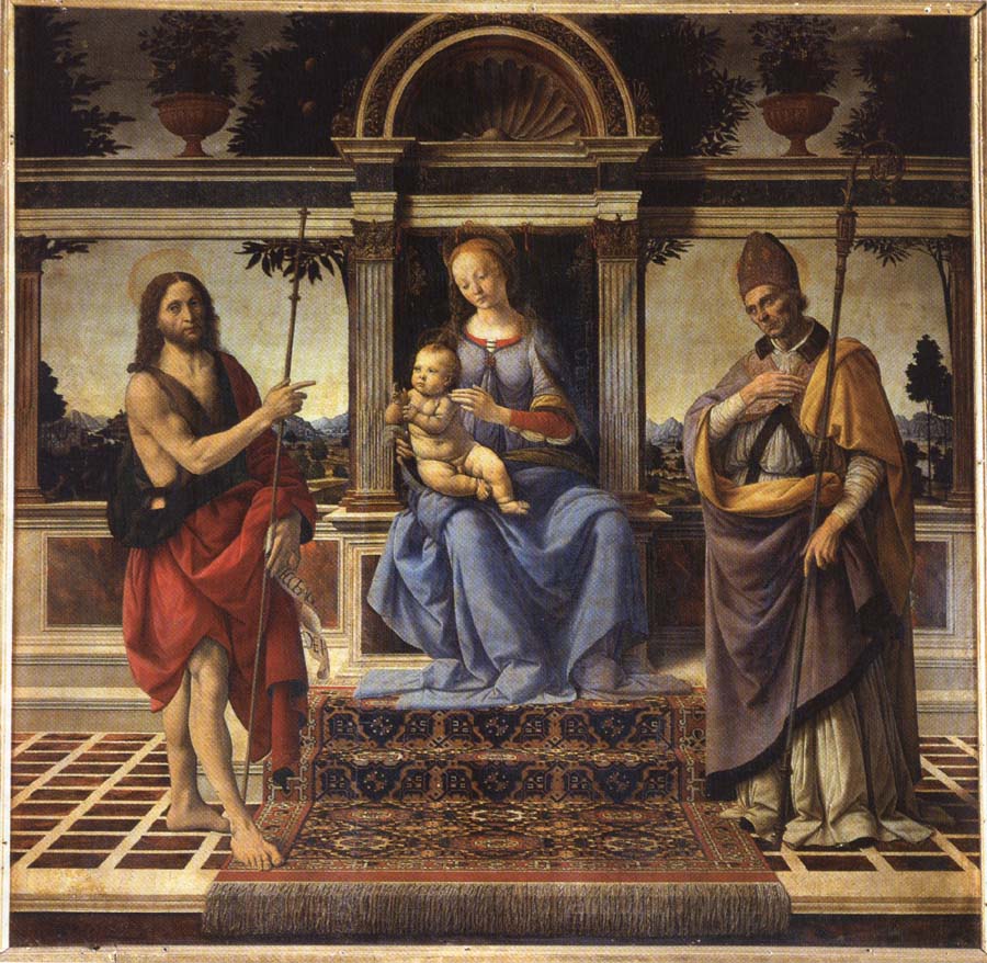Andrea del Verrocchio Madonna di Piazza